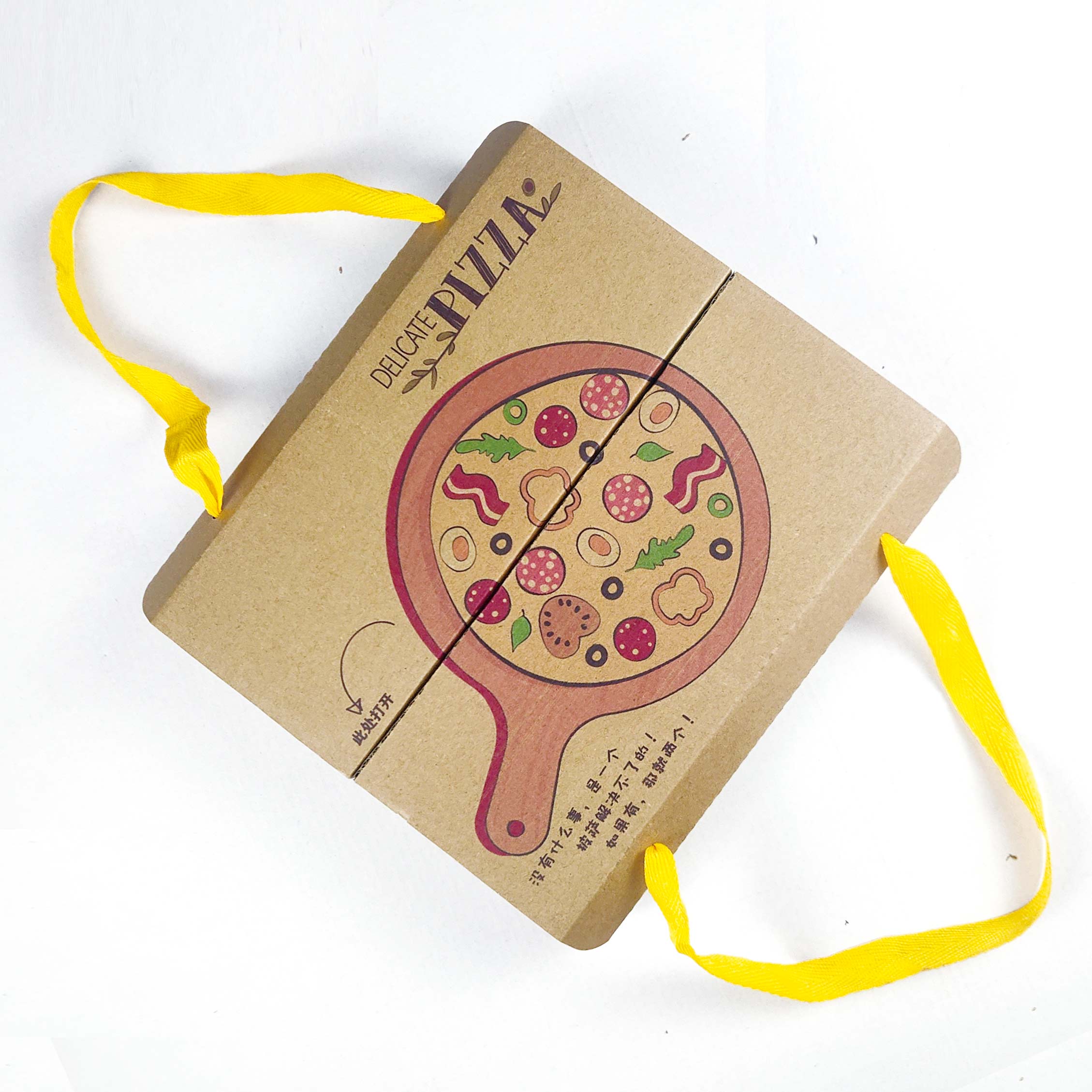 外賣打包袋提手處設計均為圓孔有何好處?